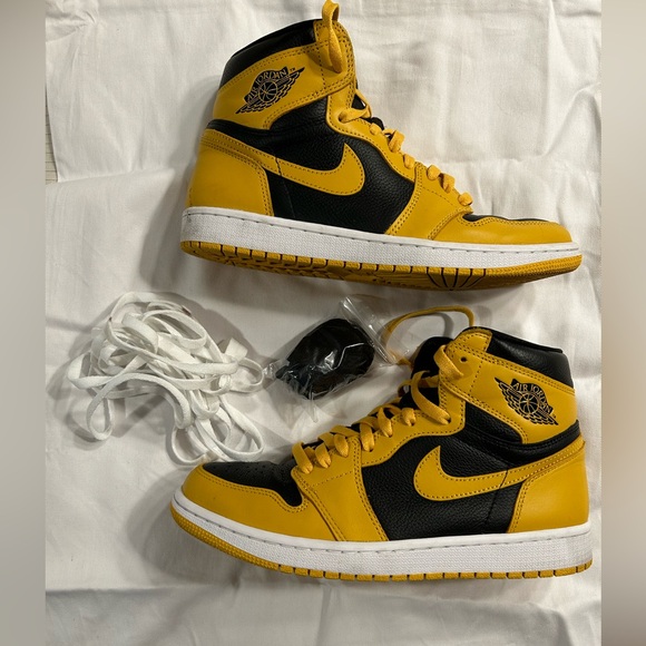 Nike Air Jordan 1 Mid ‘Pollen’. Size 9.5 - Picture 5 of 6